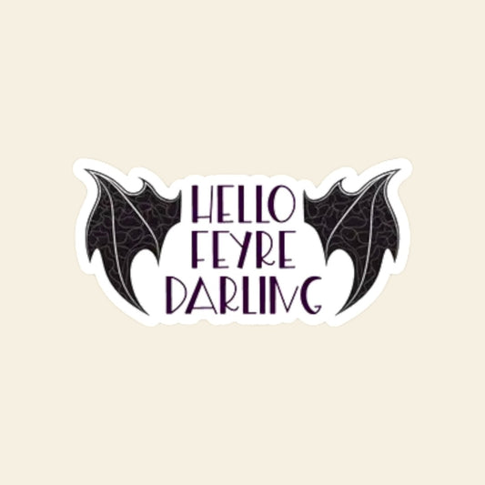 Adesivo Hello Feyre Darling | La corte di rose e spine